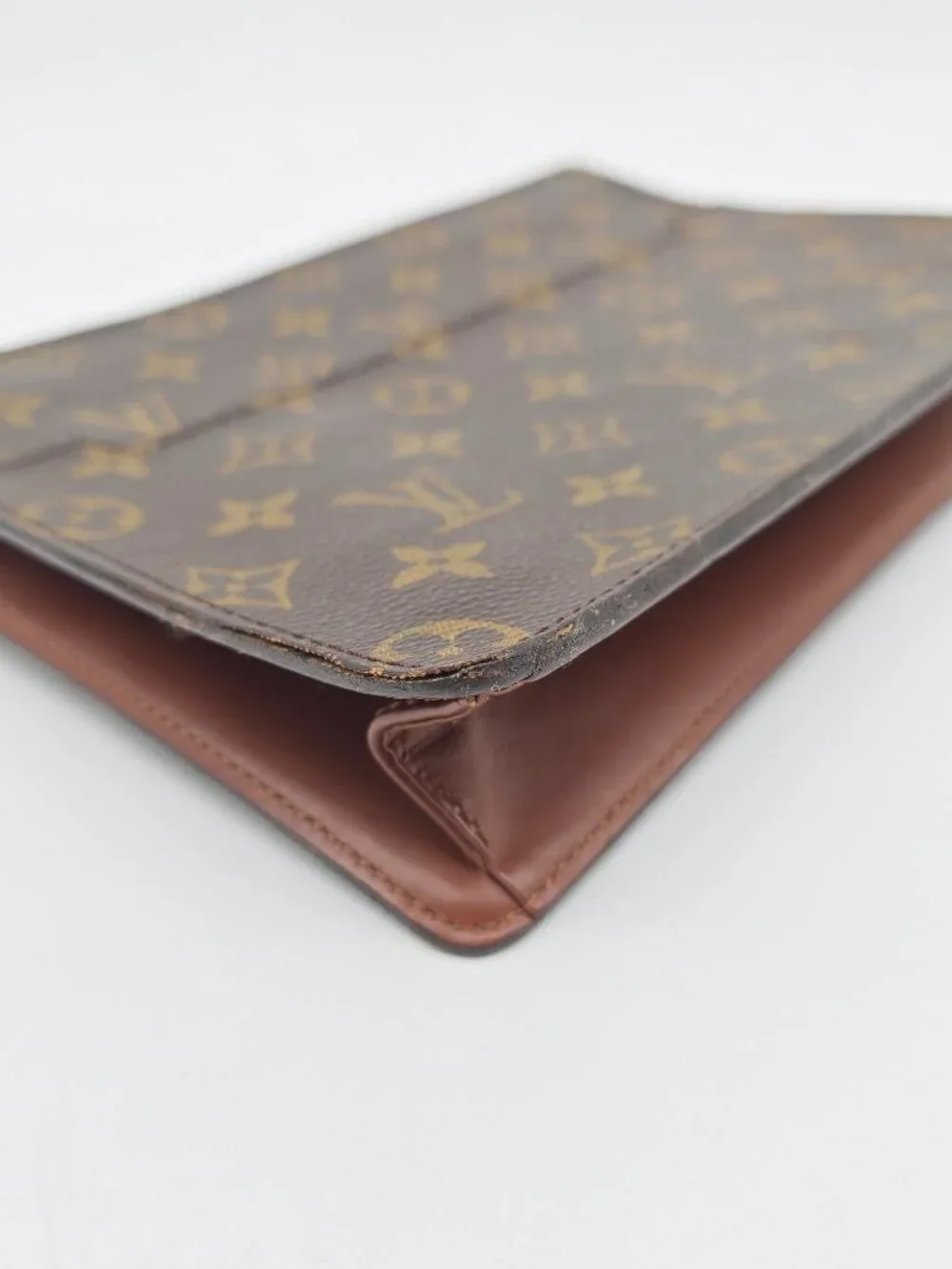 Authentic Louis Vuitton Monogram Canvas Pochette Toilette Zip Toiletry Pouch